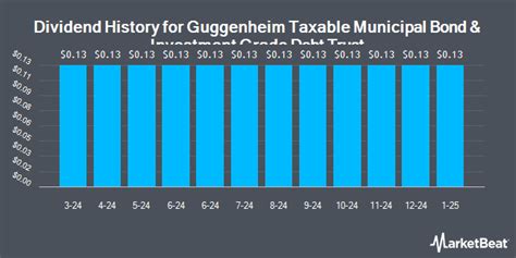 Guggenheim Taxable Municipal Bond & Investment Grade Debt。